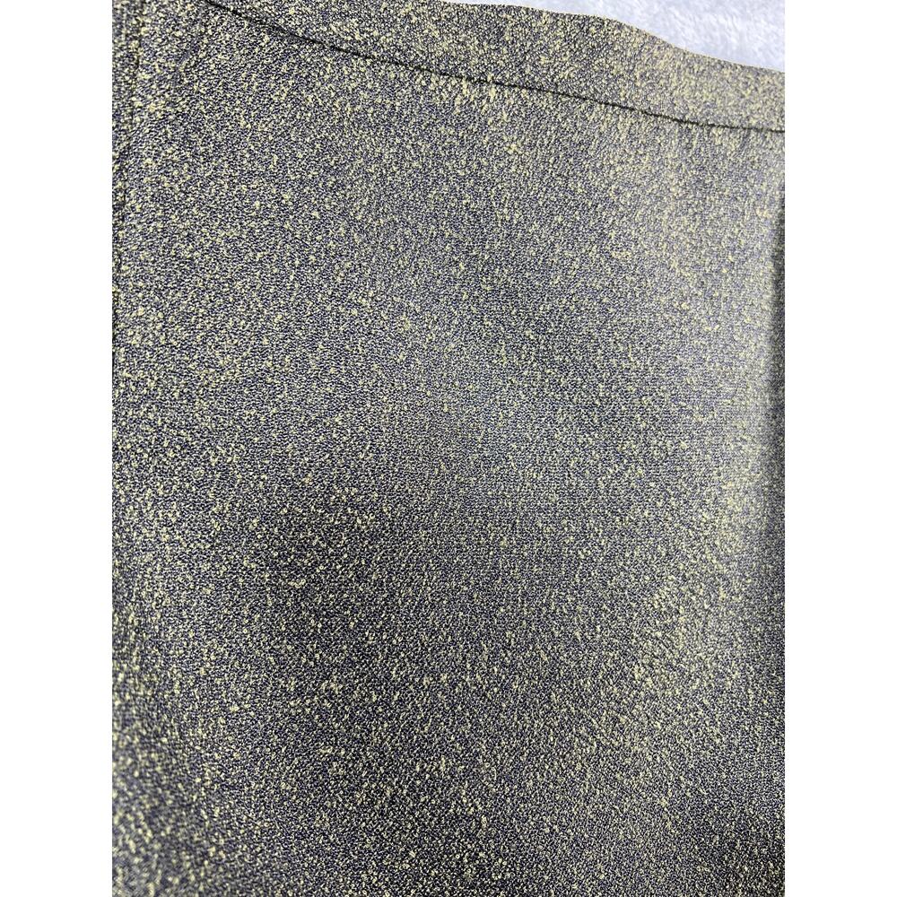 Sag Harbor Green Textured Skirt Womens 20W Plus Size Earth Tone Knee Length - Picture 2 of 7
